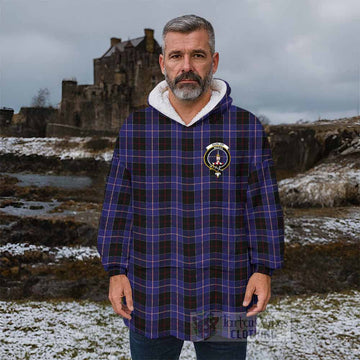Dunlop Tartan Wearable Blanket with Family Crest - Tartan Vibes Clothing