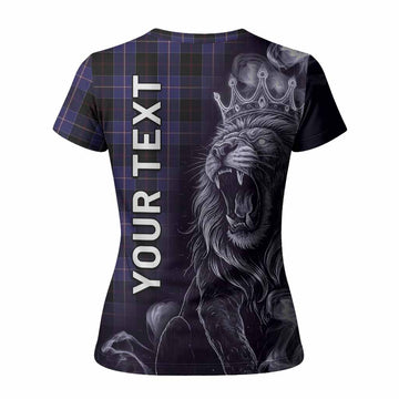 Dunlop Tartan Women T shirt Roaring Lion Heritage