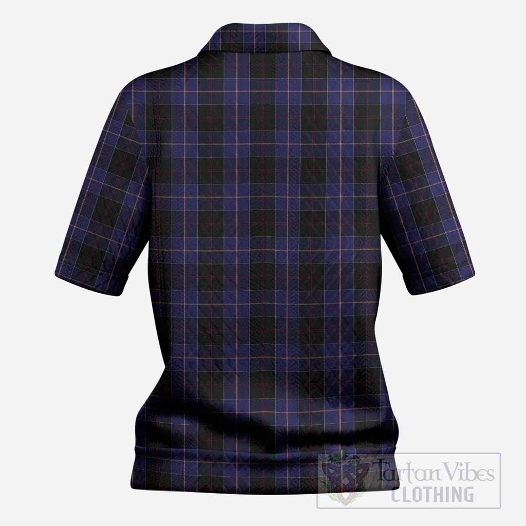Dunlop Tartan Women’s Polo Sweater Top