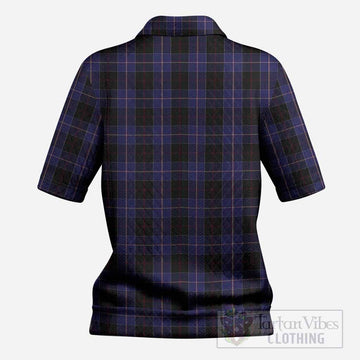 Dunlop Tartan Women’s Polo Sweater Top
