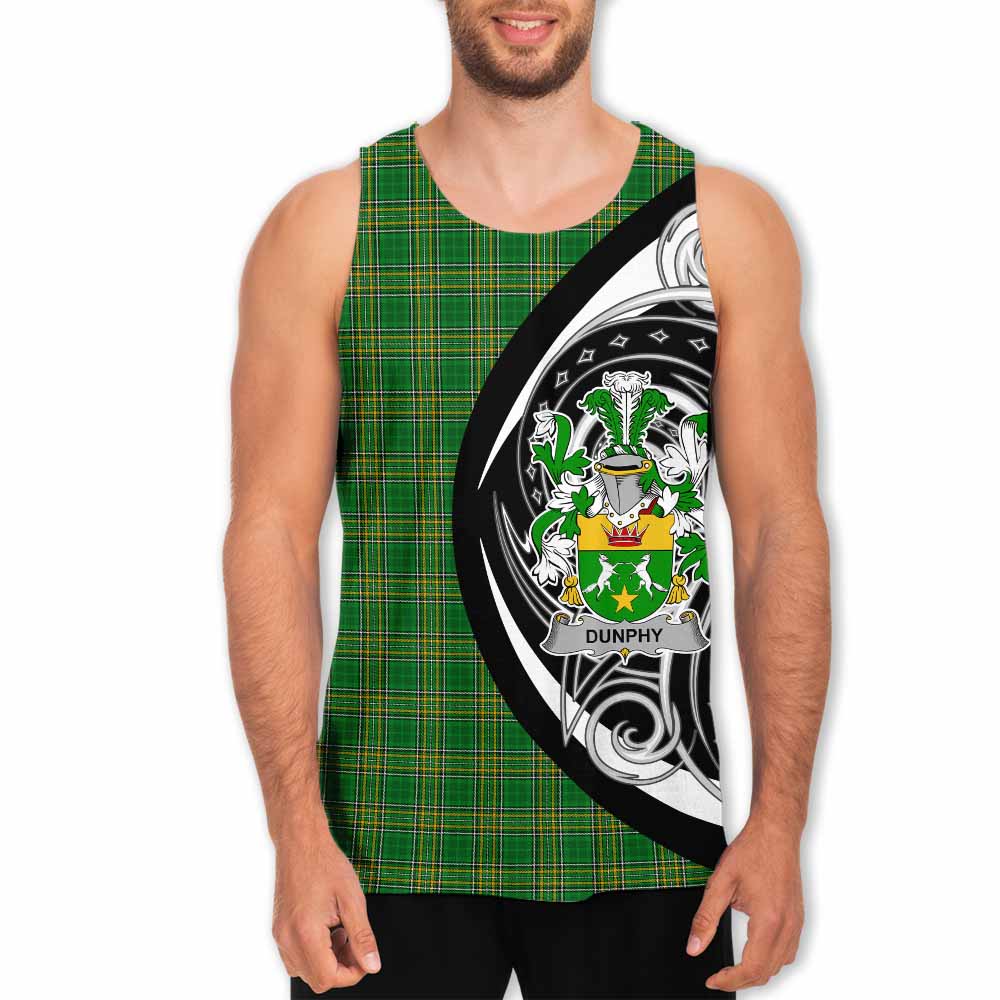Dunphy Irish Clan Men's Tank Top Celtic Circle Style Men - Tartan Vibes Clothing