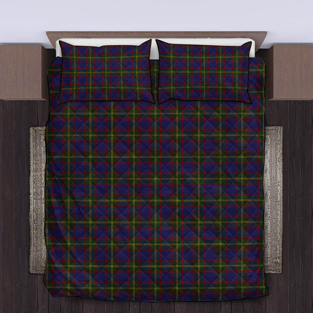 Durie Tartan Quilt Bed Set King - Tartan Vibes Clothing