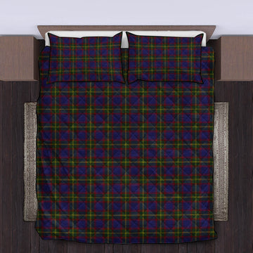 Durie Tartan Quilt Bed Set King - Tartan Vibes Clothing