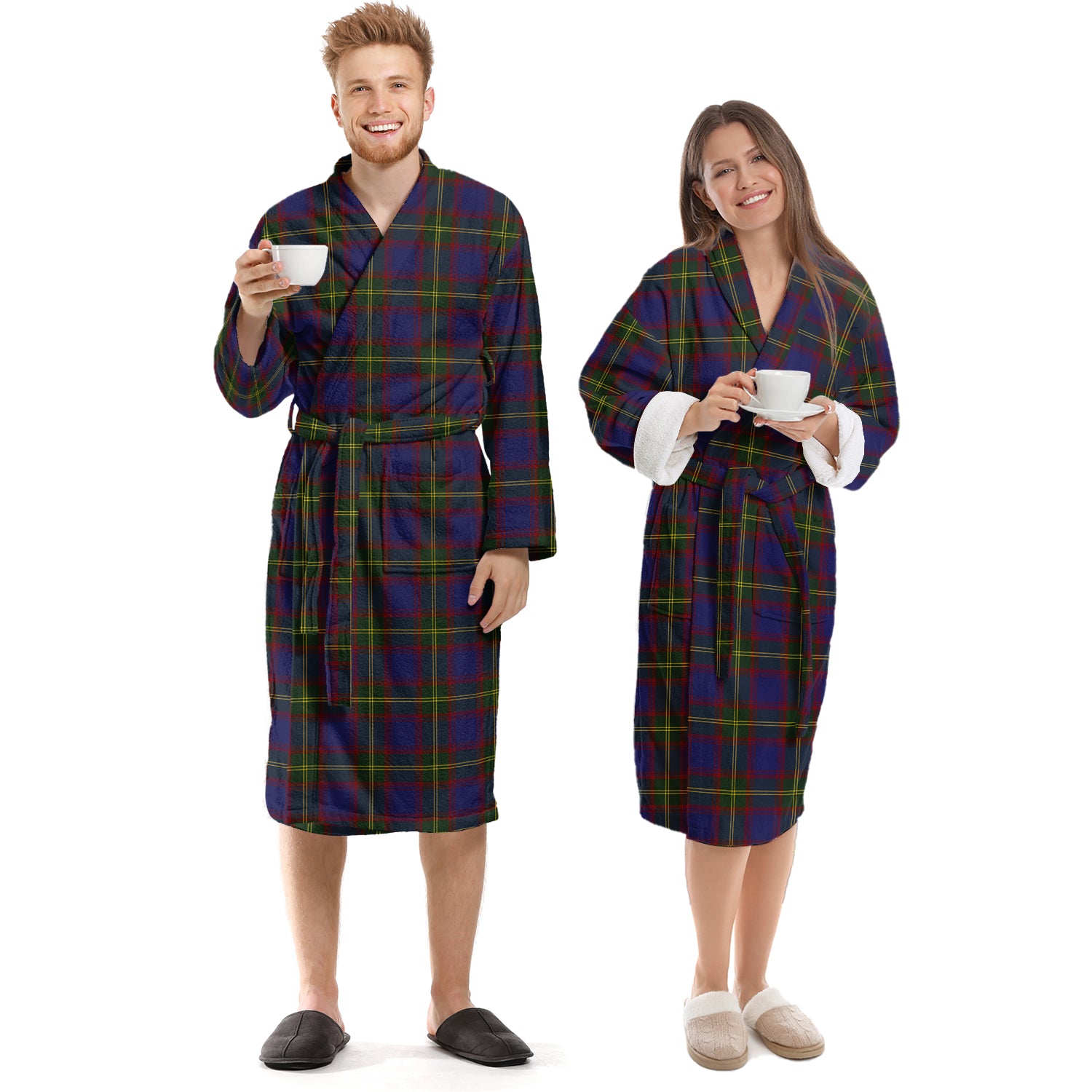 Durie Tartan Bathrobe Unisex S - Tartan Vibes Clothing