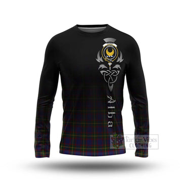 Durie Tartan Long Sleeve T-Shirt Featuring Alba Gu Brath Family Crest Celtic Inspired Unisex - Tartan Vibes Clothing