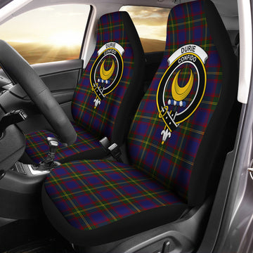 Durie Tartan Car Seat Cover with Family Crest One Size - Tartan Vibes Clothing