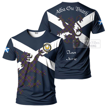 Durie Tartan Lion Rampant T-Shirt Proudly Display Your Heritage with Alba Gu Brath and Clan Name Kid's Shirt - Tartan Vibes Clothing