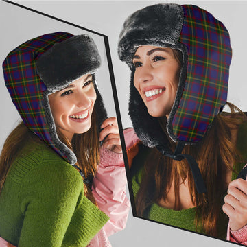 Durie Tartan Winter Trapper Hat Winter Trapper Hat Universal Fit Circumference 22.8in (58cm) - Tartan Vibes Clothing