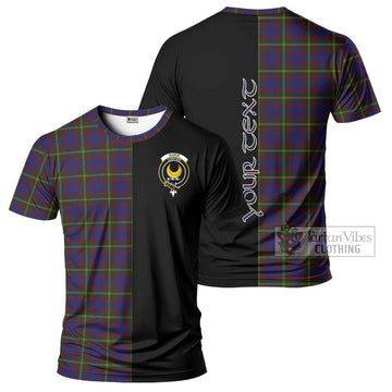 Durie Tartan T-Shirt with Family Crest and Half Of Me Style Kid's Shirt - Tartan Vibes Clothing