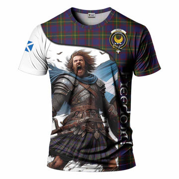 Durie Crest Tartan T-Shirt Inspired by the Freedom of Scottish Warrior Kid's Shirt - Tartan Vibes Clothing
