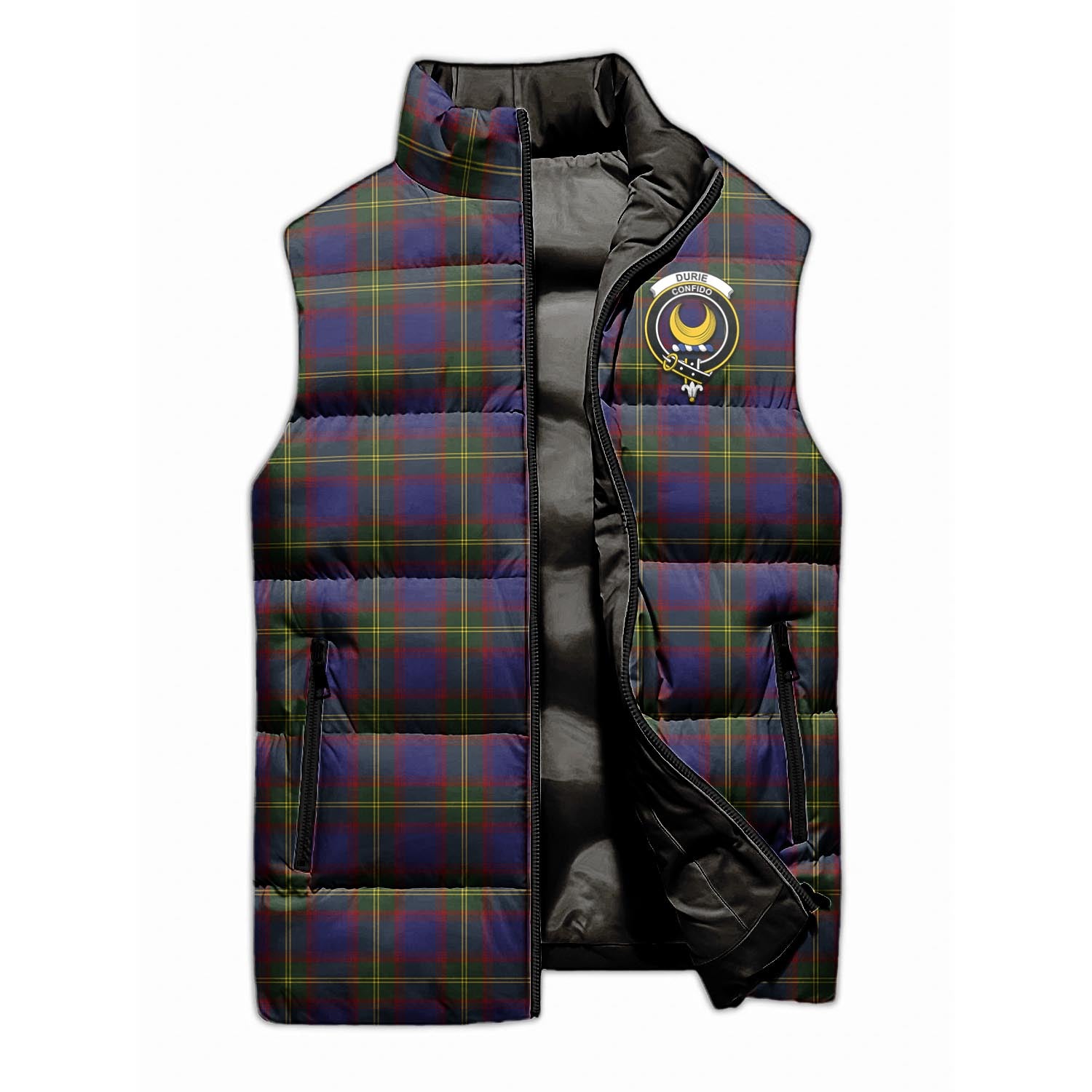 Durie Tartan Crest Blanket Wave Style