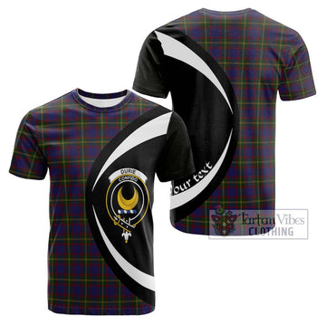 Durie Tartan Cotton T-shirt with Family Crest Circle Style Kid's Shirt - Tartan Vibes Clothing