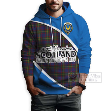 Durie Family Crest Tartan Hoodie Celebrate Saint Andrew's Day in Style - Tartan Vibes Clothing