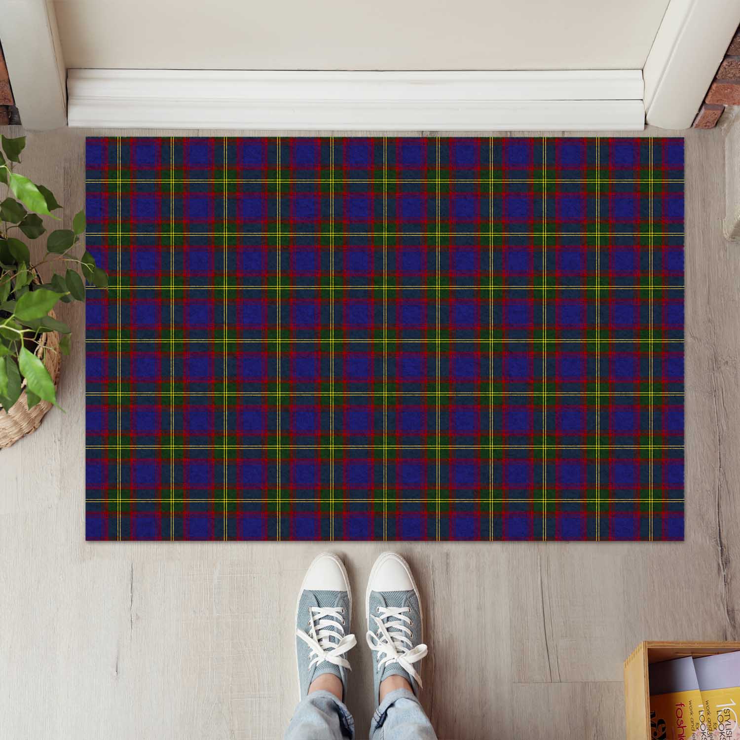 Durie Tartan Rubber Doormat - Tartan Vibes Clothing
