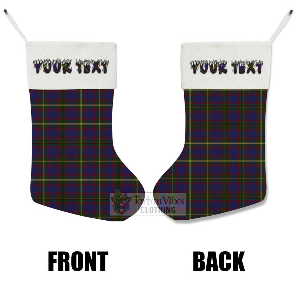 Durie Tartan Christmas Stocking with Personalized Text - Tartan Vibes Clothing
