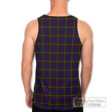 Durie Tartan Men's Tank Top with Family Crest DNA In Me Style - Tartan Vibes Clothing