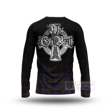 Durie Tartan Long Sleeve T-Shirt Featuring Alba Gu Brath Family Crest Celtic Inspired - Tartan Vibes Clothing
