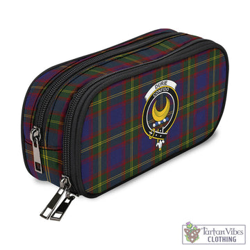 Durie Tartan Pen and Pencil Case with Family Crest - Tartan Vibes Clothing
