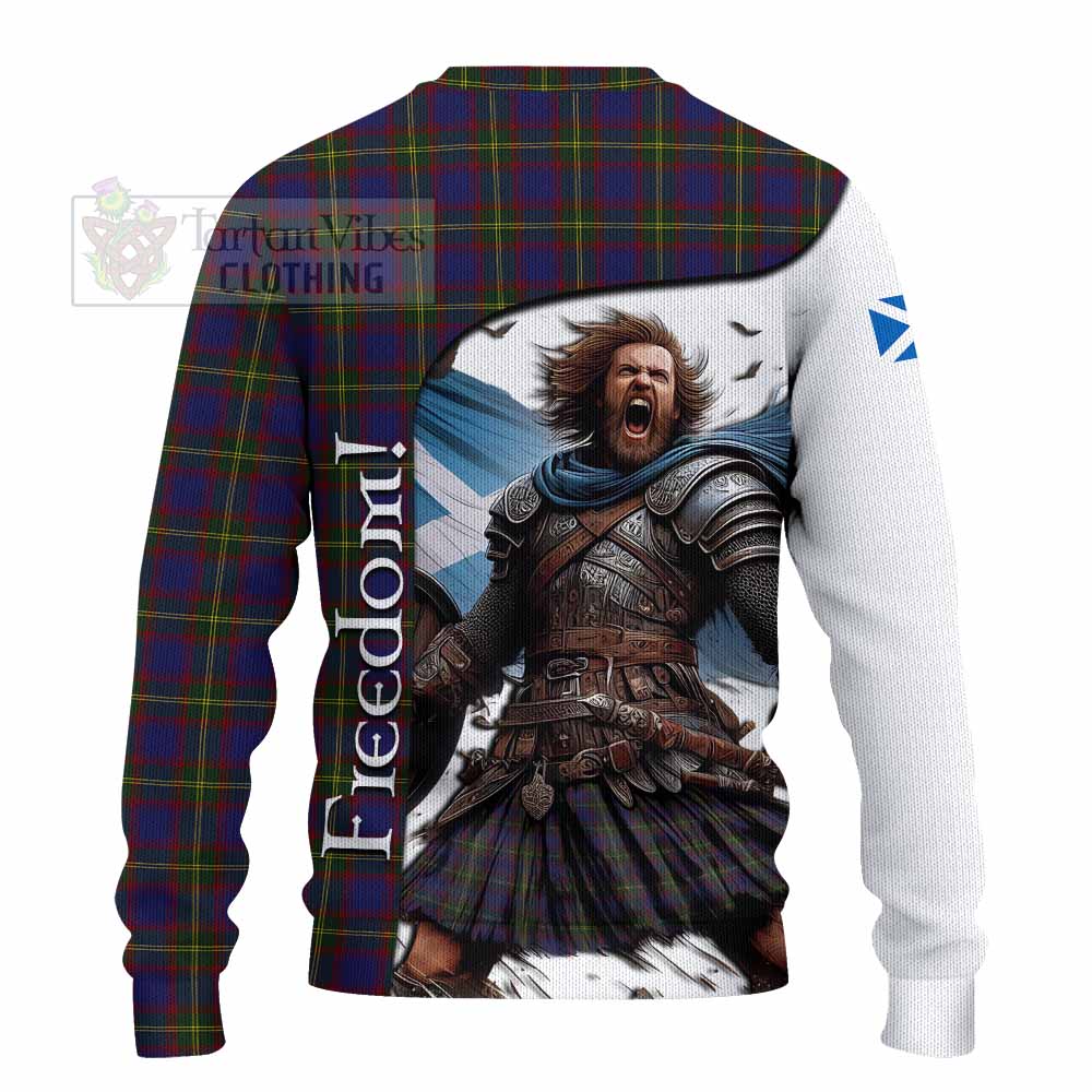 Durie Crest Tartan Knitted Sweater Inspired by the Freedom of Scottish Warrior - Tartan Vibes Clothing