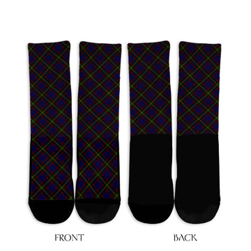 Durie Tartan Crew Socks Cross Style - Tartan Vibes Clothing