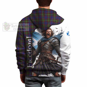 Durie Crest Tartan Hoodie Inspired by the Freedom of Scottish Warrior - Tartan Vibes Clothing