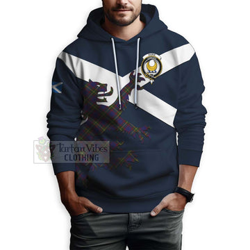 Durie Tartan Lion Rampant Hoodie Proudly Display Your Heritage with Alba Gu Brath and Clan Name - Tartan Vibes Clothing