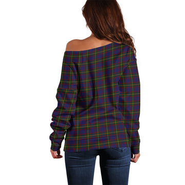 Durie Tartan Off Shoulder Women Sweater - Tartan Vibes Clothing