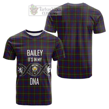 Durie Tartan Cotton T-shirt with Family Crest DNA In Me Style Kid's Shirt - Tartan Vibes Clothing