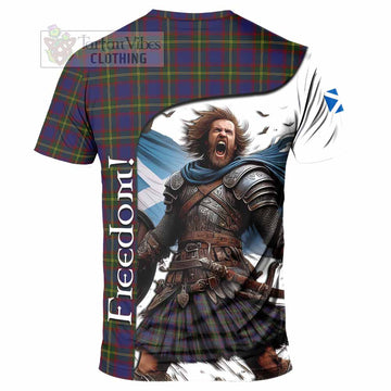 Durie Crest Tartan T-Shirt Inspired by the Freedom of Scottish Warrior - Tartan Vibes Clothing