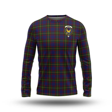 Durie Tartan Long Sleeve T-Shirt with Family Crest - Tartan Vibes Clothing