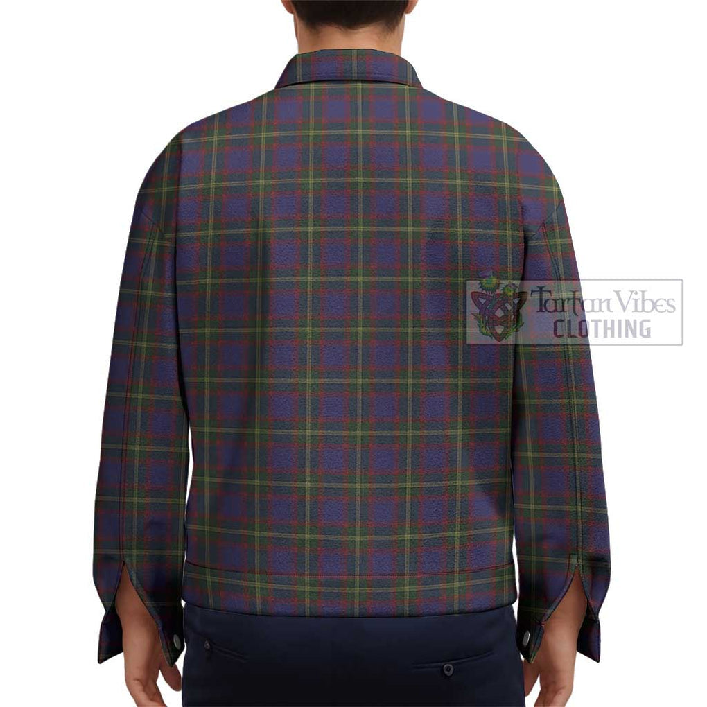 Durie Tartan Unisex Lapel Cotton Jacket - Tartan Vibes Clothing