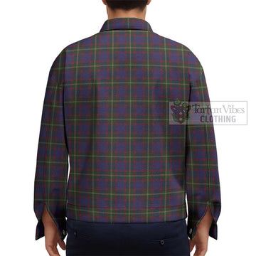 Durie Tartan Unisex Lapel Cotton Jacket - Tartan Vibes Clothing