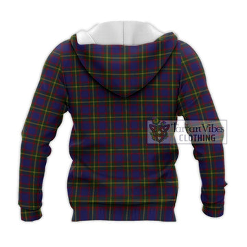 Durie Tartan Knitted Hoodie with Family Crest DNA In Me Style - Tartan Vibes Clothing