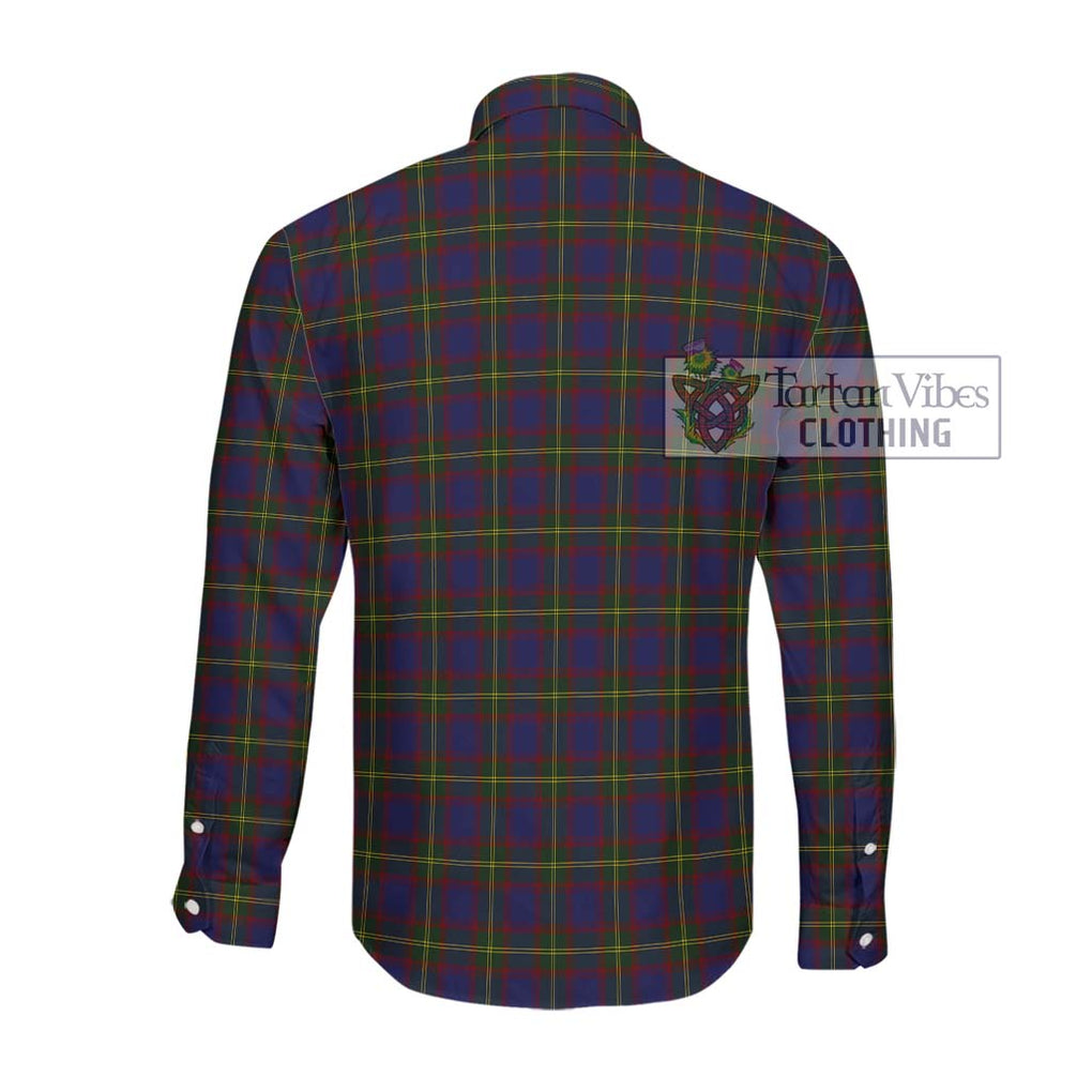 Durie Tartan Long Sleeve Button Shirt with Family Crest DNA In Me Style - Tartanvibesclothing Shop