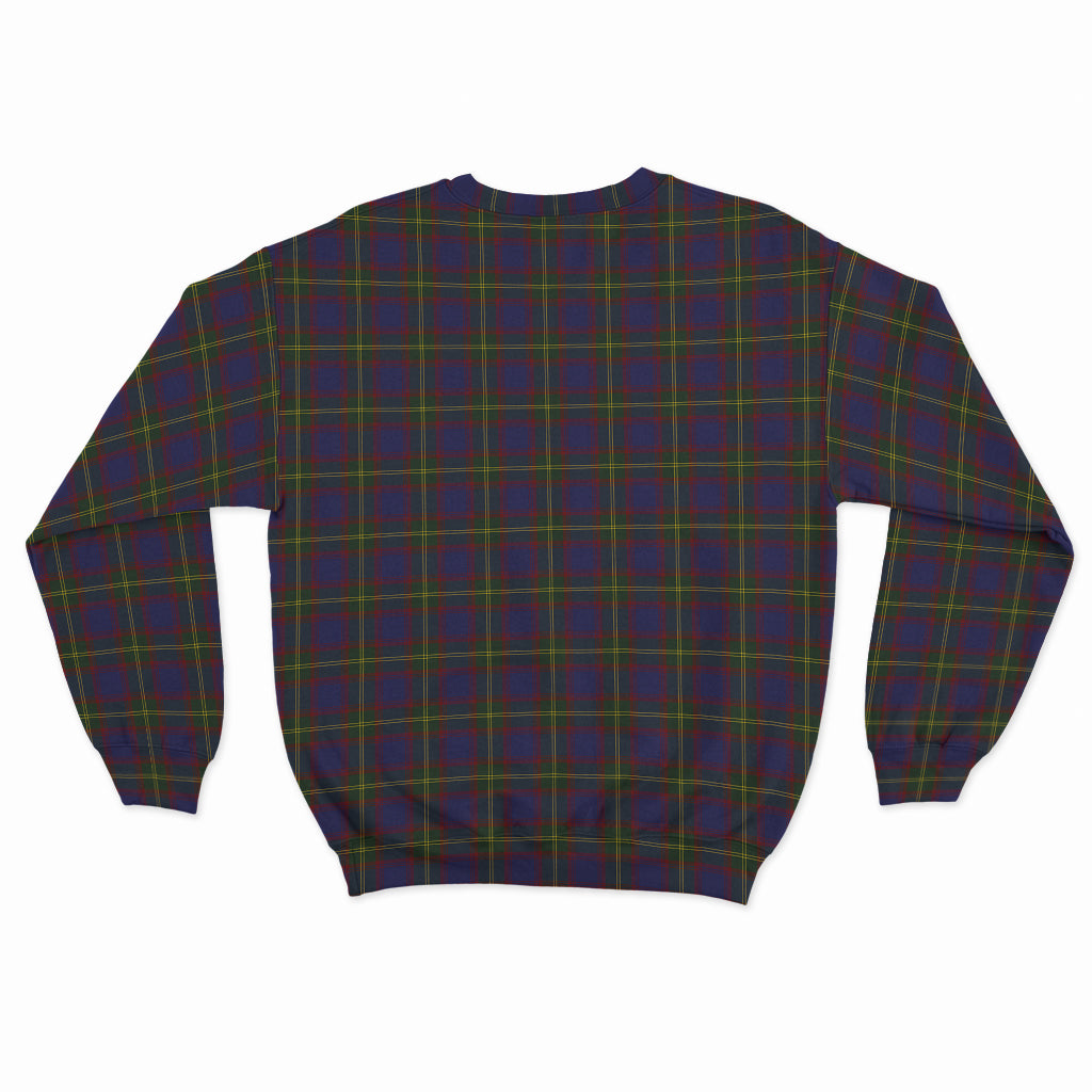 Durie Tartan Sweatshirt with Family Crest - Tartan Vibes Clothing