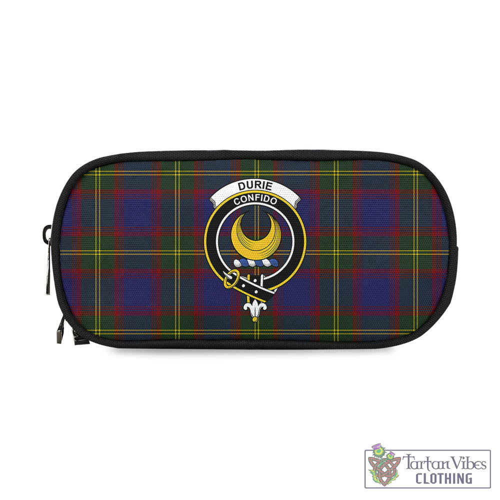 Durie Tartan Pen and Pencil Case with Family Crest - Tartan Vibes Clothing