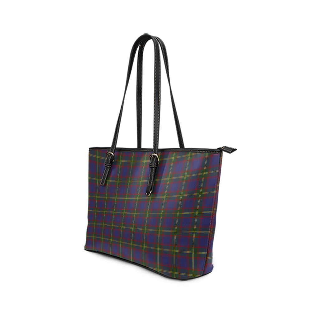 Durie Tartan Leather Tote Bag - Tartan Vibes Clothing