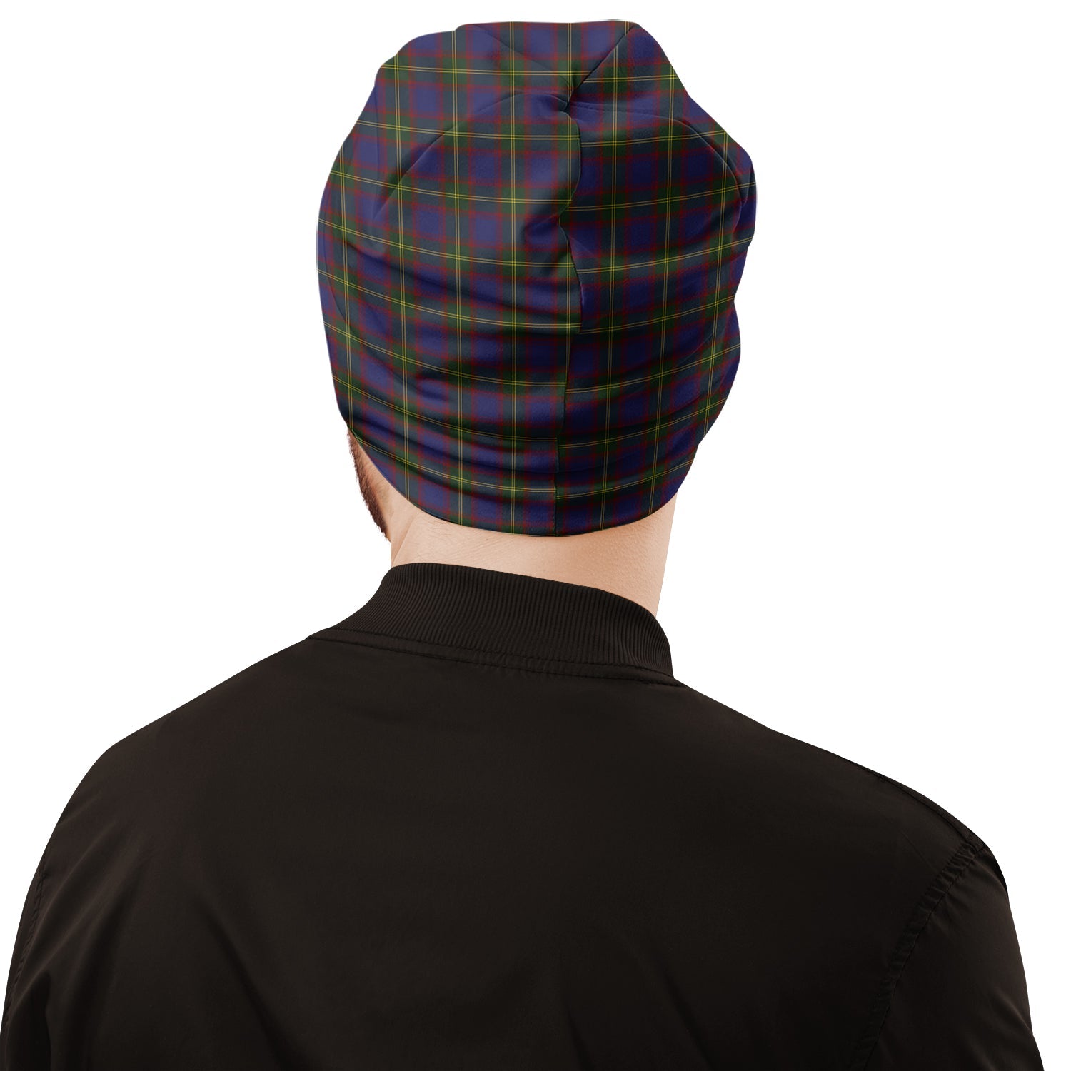 Durie Tartan Beanies Hat with Family Crest - Tartan Vibes Clothing