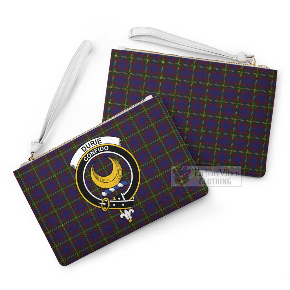 Tartan Vibes Clothing Durie Family Crest Tartan Clutch Bag