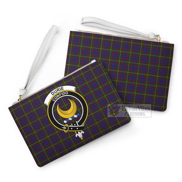 Tartan Vibes Clothing Durie Family Crest Tartan Clutch Bag