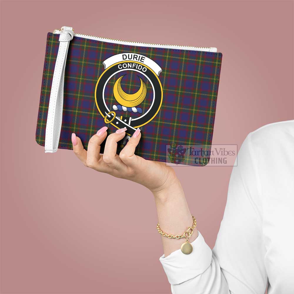 Tartan Vibes Clothing Durie Family Crest Tartan Clutch Bag