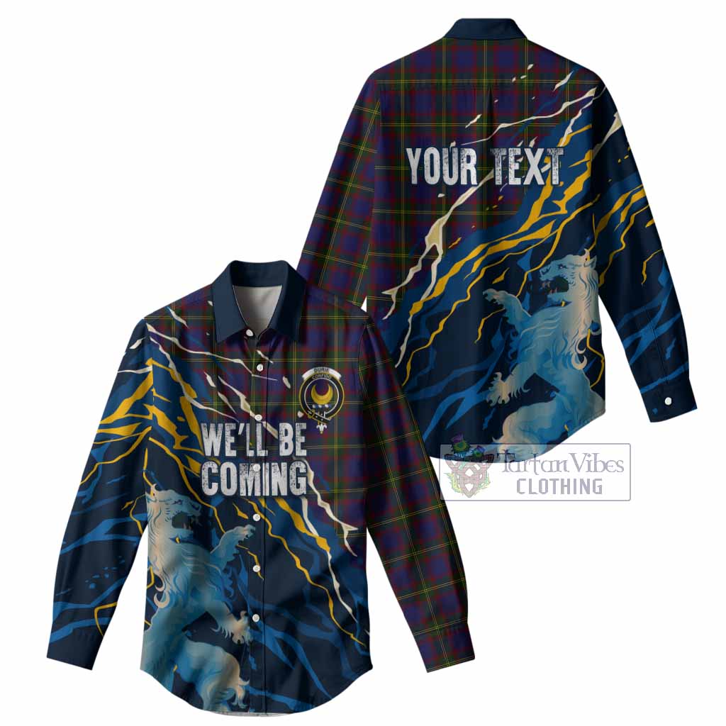 Durie Scotland Tartan Women Casual Shirt WC2026 Football - We'll Be Coming