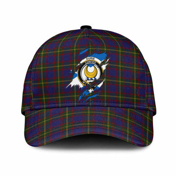 Durie Tartan Classic Cap with Family Crest In Me Style