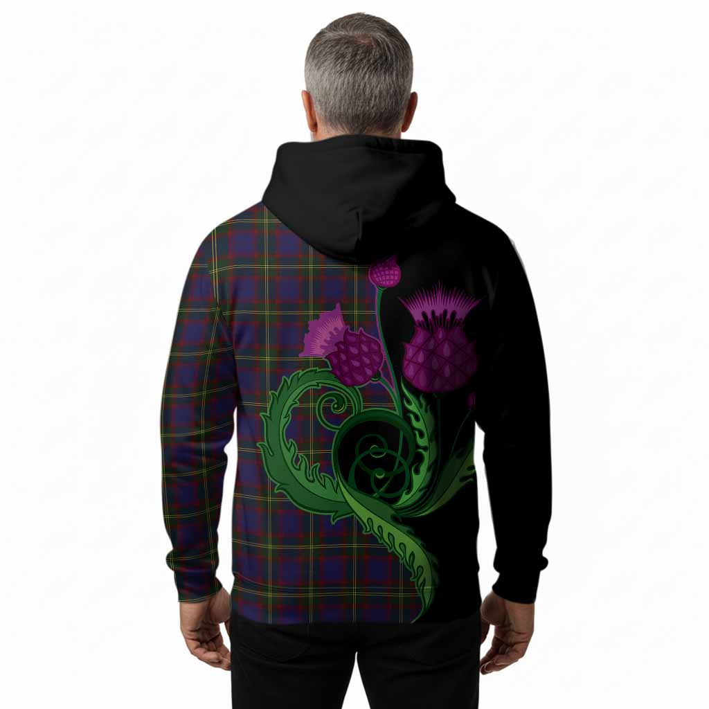 Durie Tartan Hoodie Traditional Scottish Thistle