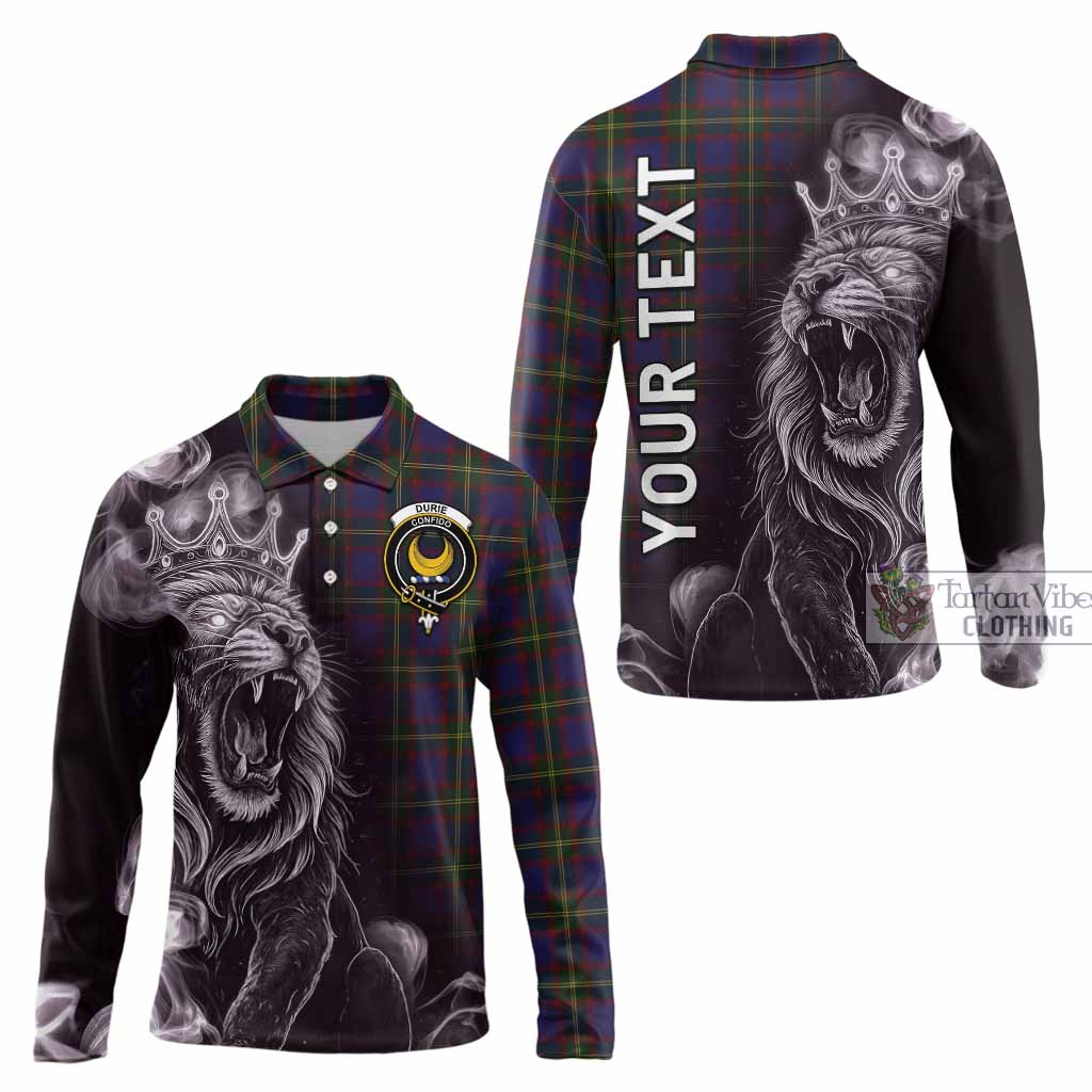 Durie Tartan Long Sleeve Polo Shirt Roaring Lion Heritage