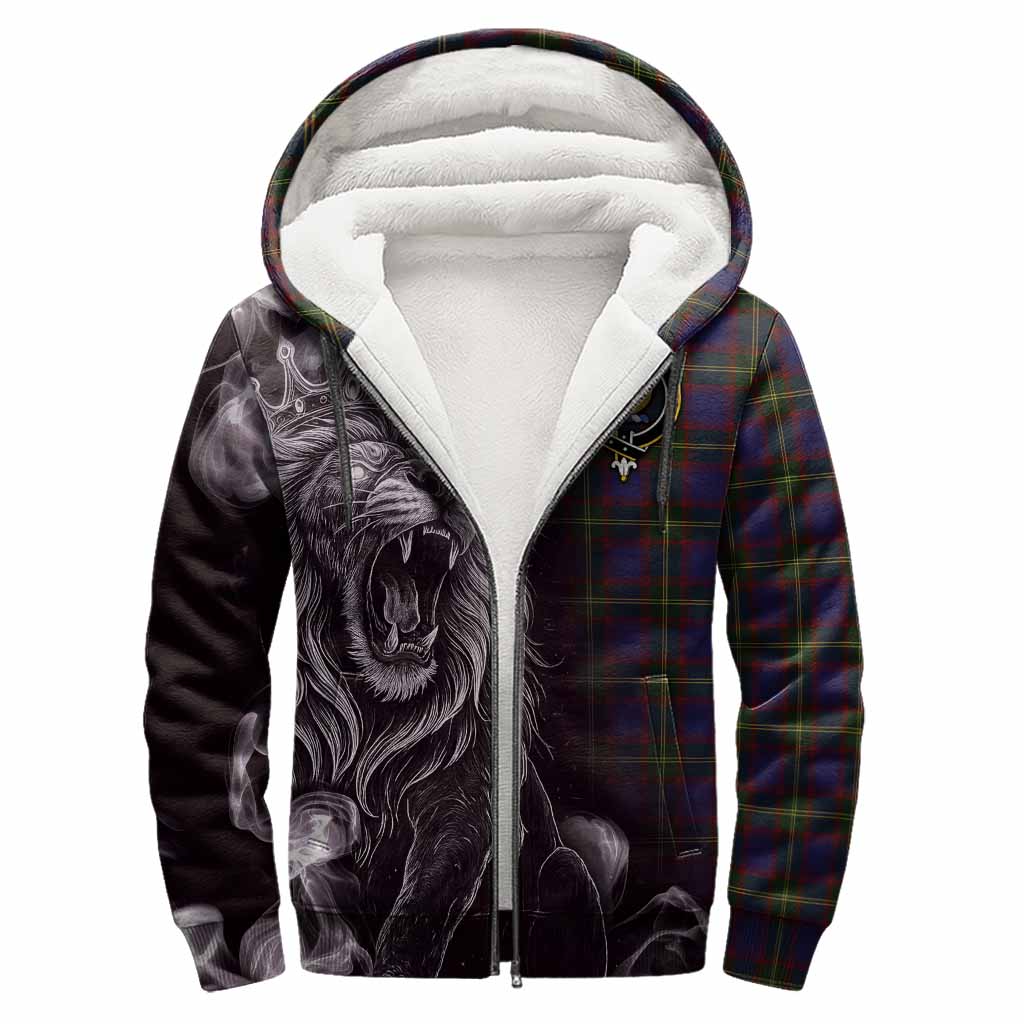Durie Tartan Sherpa Hoodie Roaring Lion Heritage