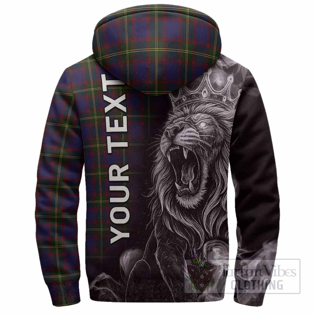 Durie Tartan Sherpa Hoodie Roaring Lion Heritage