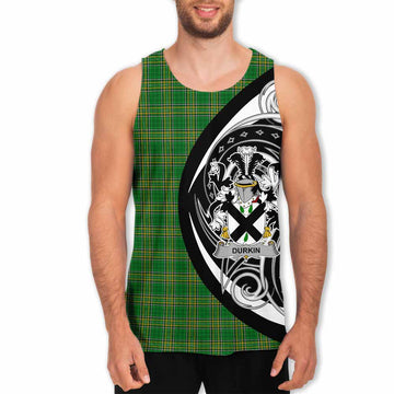 Durkin Irish Clan Men's Tank Top Celtic Circle Style
