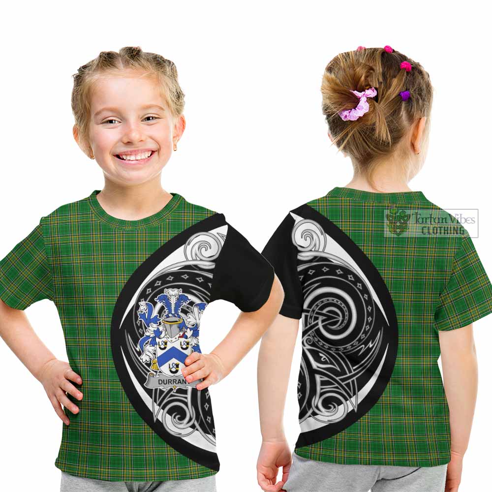 Durrant Irish Clan Kid T-Shirt Celtic Circle Style - Tartan Vibes Clothing