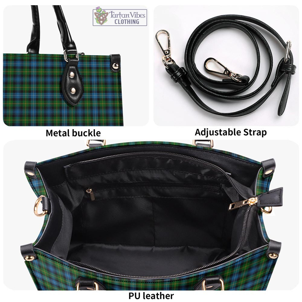 Dyce Tartan Luxury Leather Handbags - Tartan Vibes Clothing